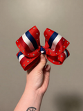 4th of July we are the champions Bow
